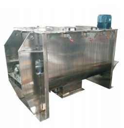 M&aacute;y trộn bột xoắn ốc ruy băng nằm ngang