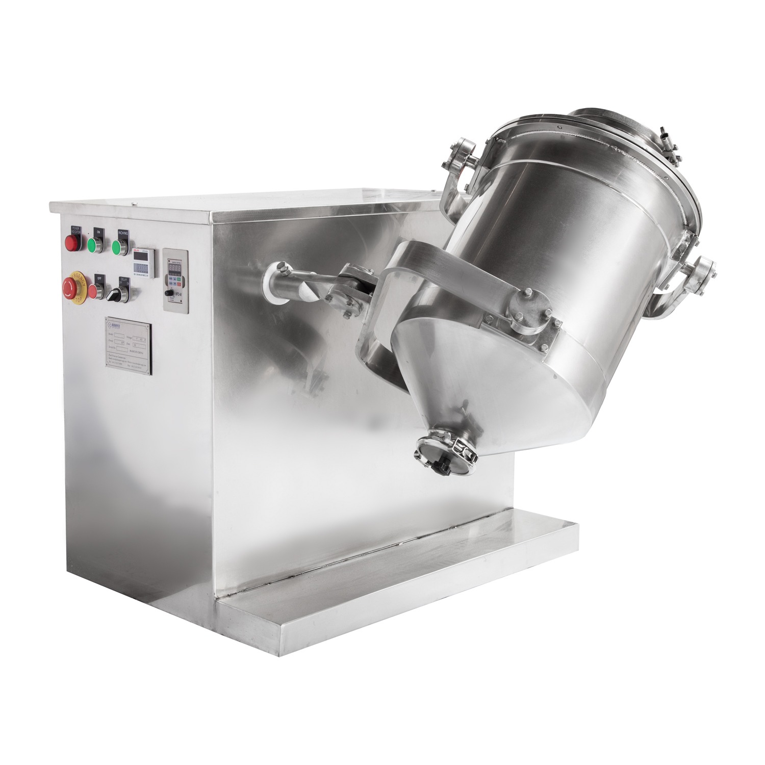 M&aacute;y trộn bột ba chiều