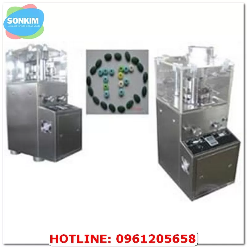 M&aacute;y dập vi&ecirc;n thuốc dạng quay