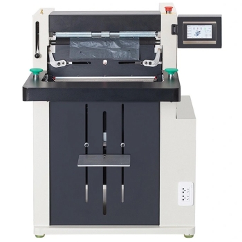 Máy đóng gói túi chuyển phát nhanh thông minh DFD40 có nhãn dán